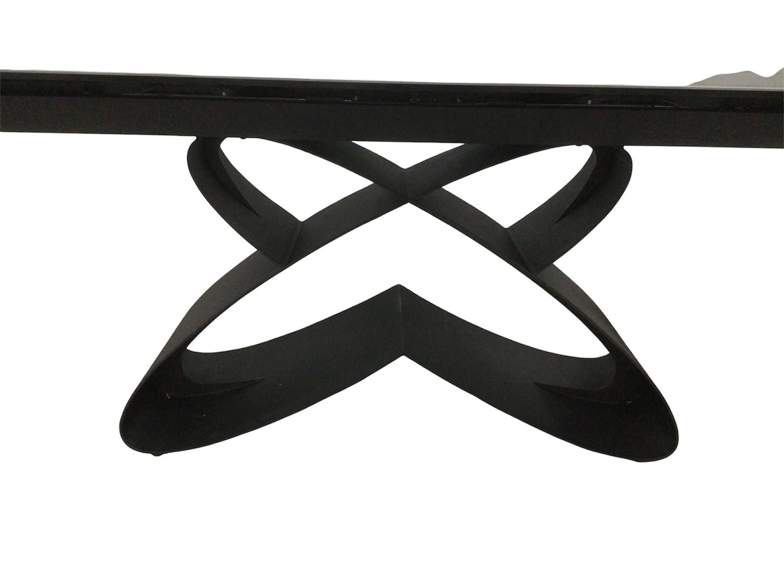 Milan Graphite Ceramic 2m / 2.8m Extension Dining Table