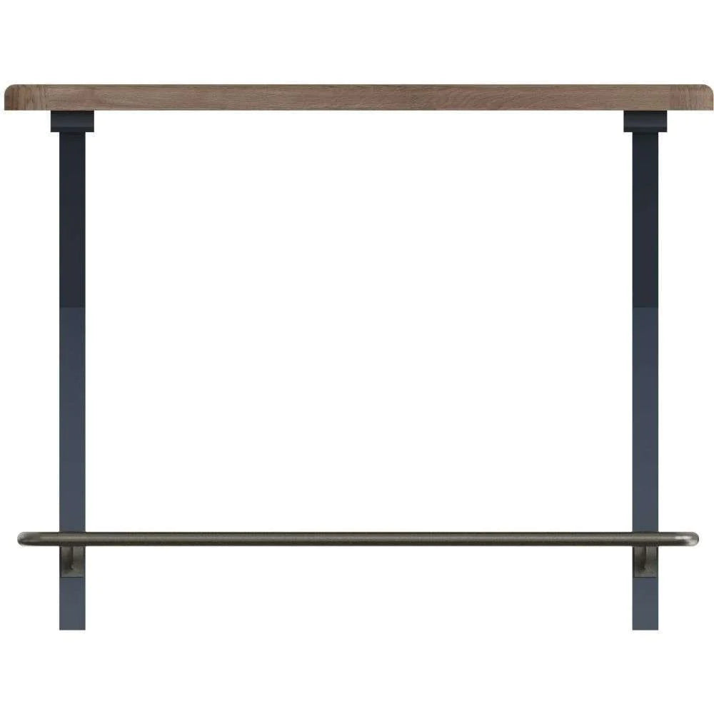 Jersey Smoked Oak Rectangular Bar Table