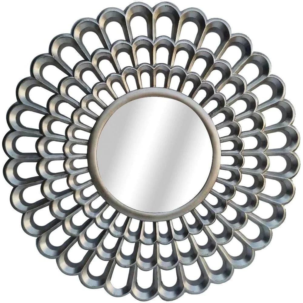 Detailed Round Mirror - FC22