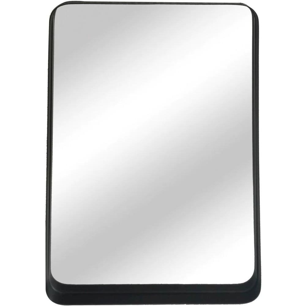 Black Iron Framed Rectangle Mirror - FC36B