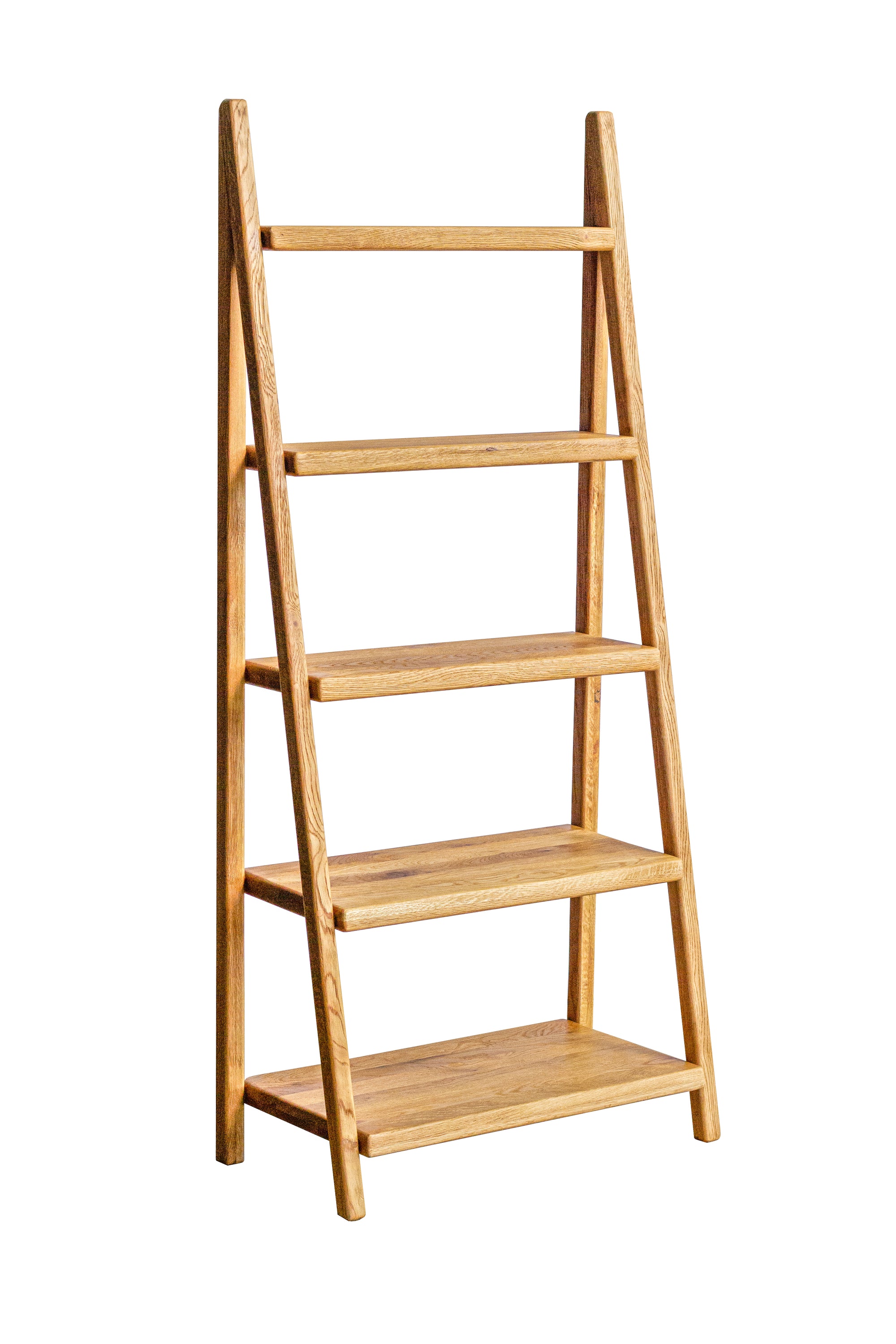 Tommy Oak Leaning Shelf