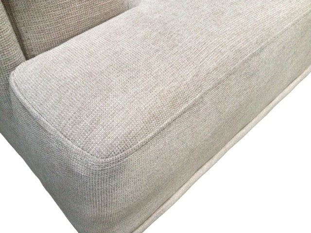 Tiggy Beige Linen 3 Seater Sofa