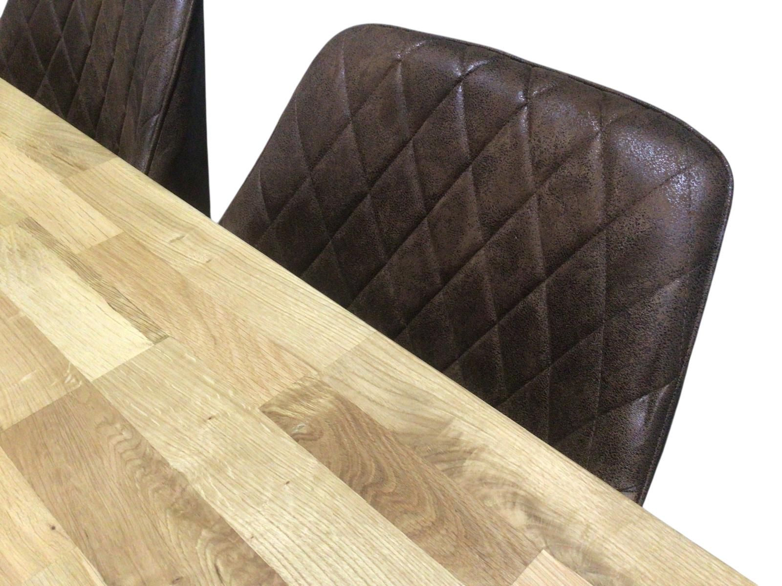 Oakdale 2m Solid Oak Dining Set