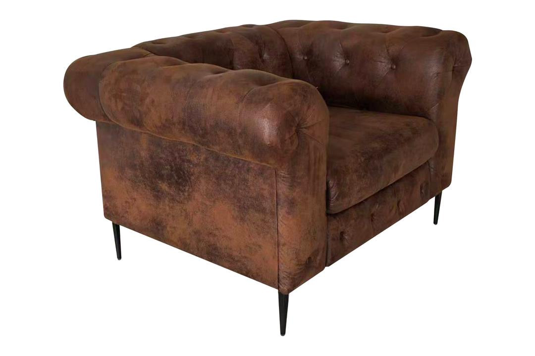 Portland Brown Arm Chair