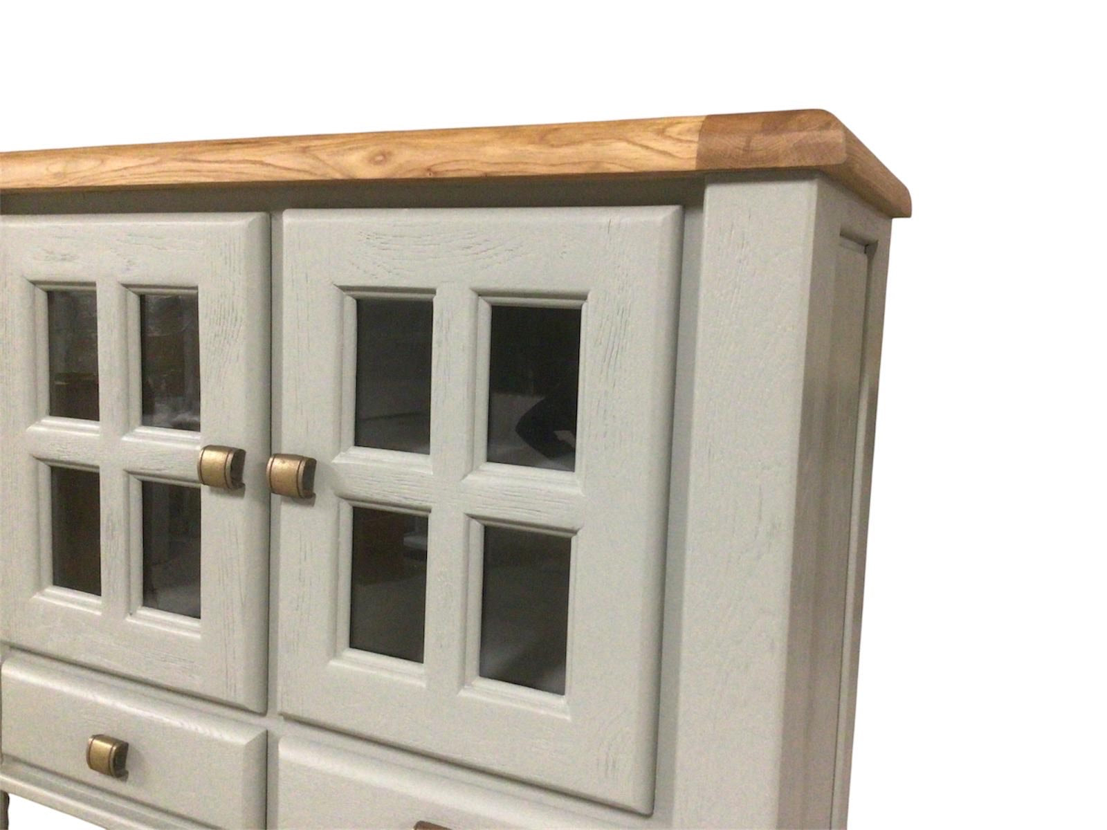 Danube French Grey Buffet Hutch
