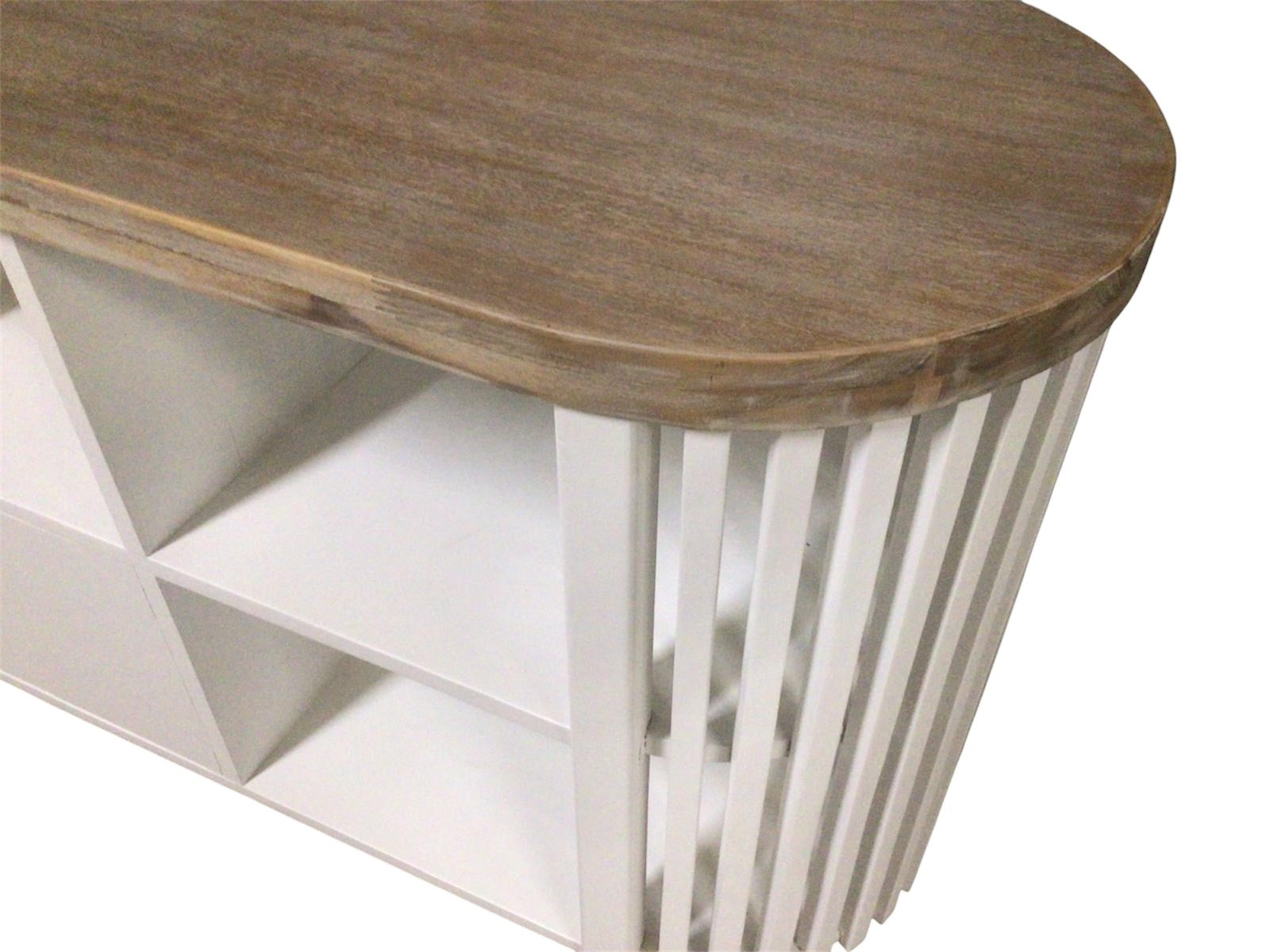 Evie Oak Sideboard painted Off-White / Ciffa