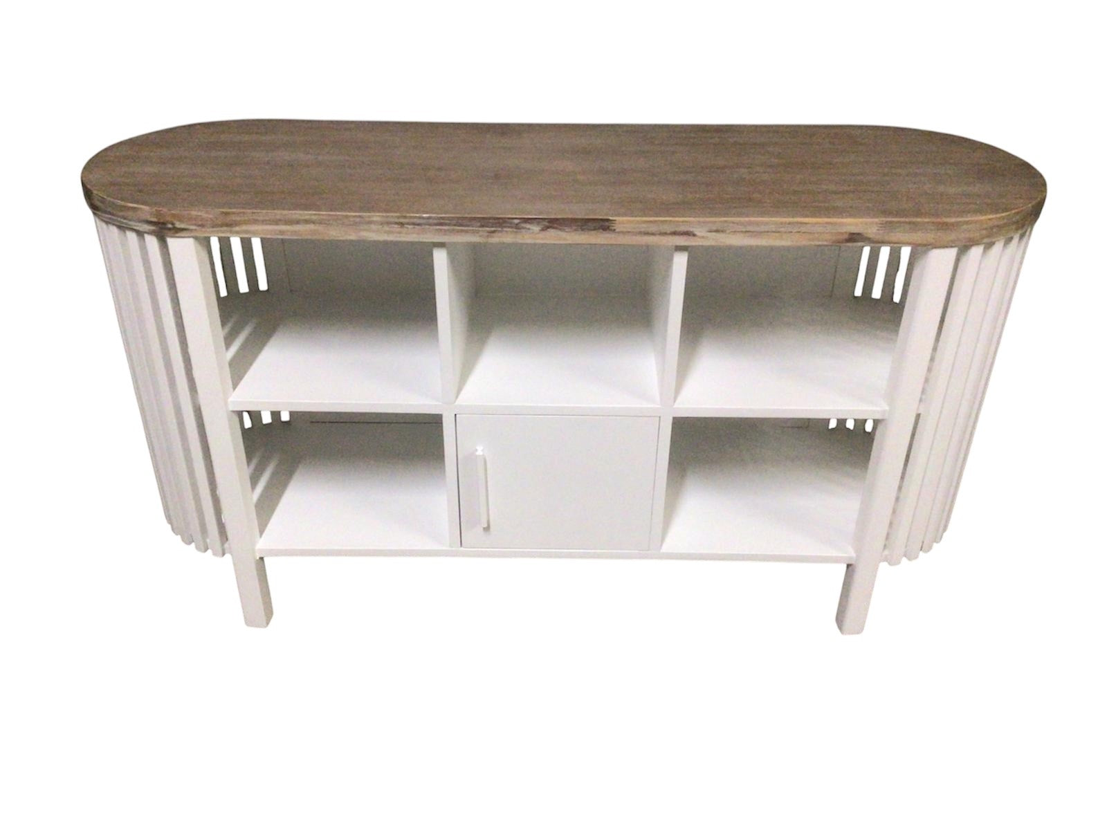Evie Oak Sideboard painted Off-White / Ciffa
