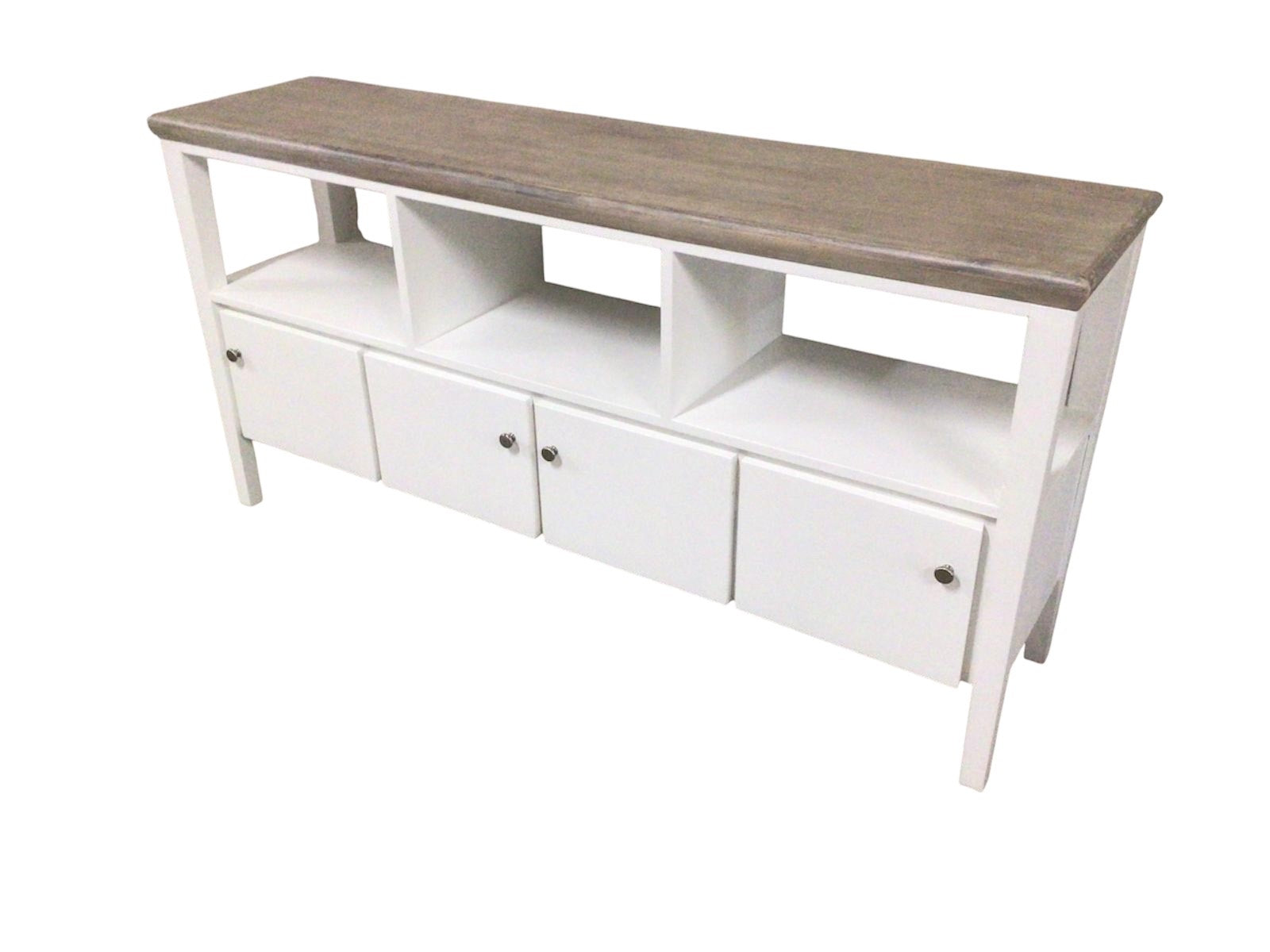 Mia Large Oak Sideboard painted Oxford White