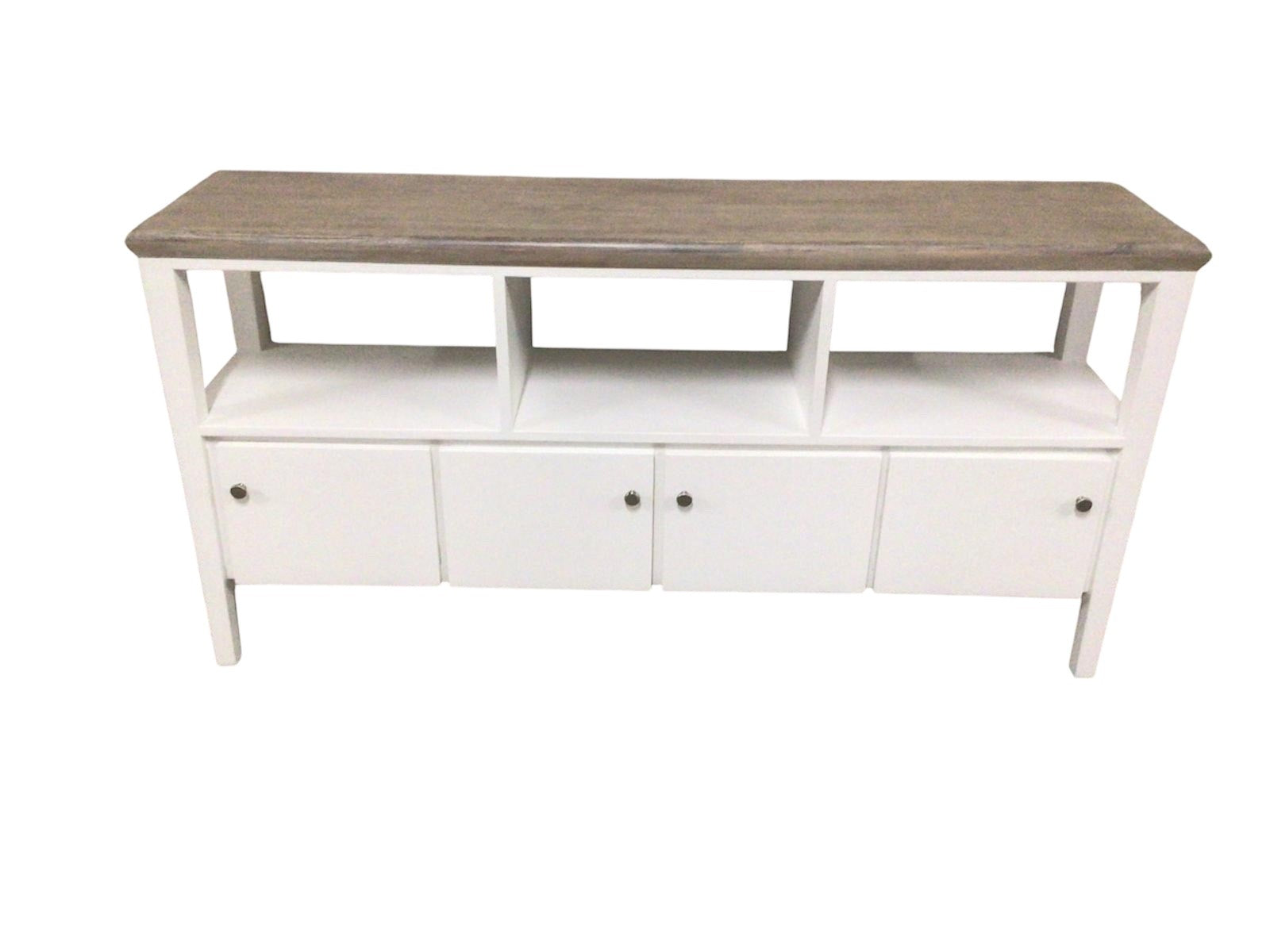Mia Large Oak Sideboard painted Oxford White