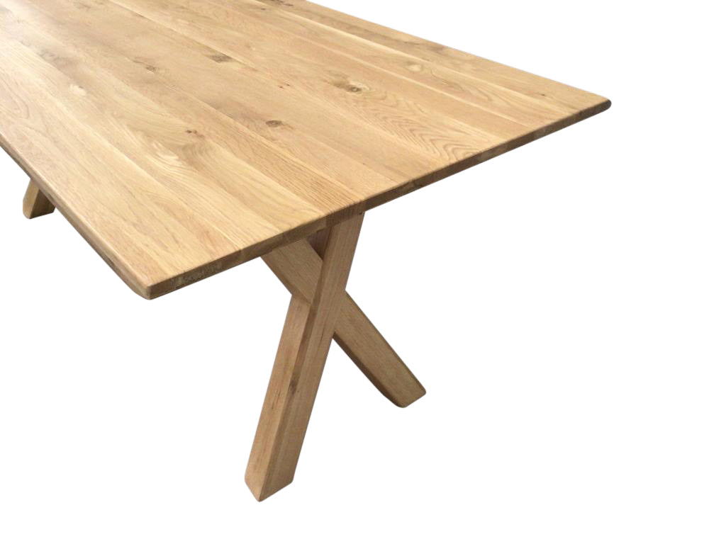 Moonwalk 2m Solid Oak Dining Table