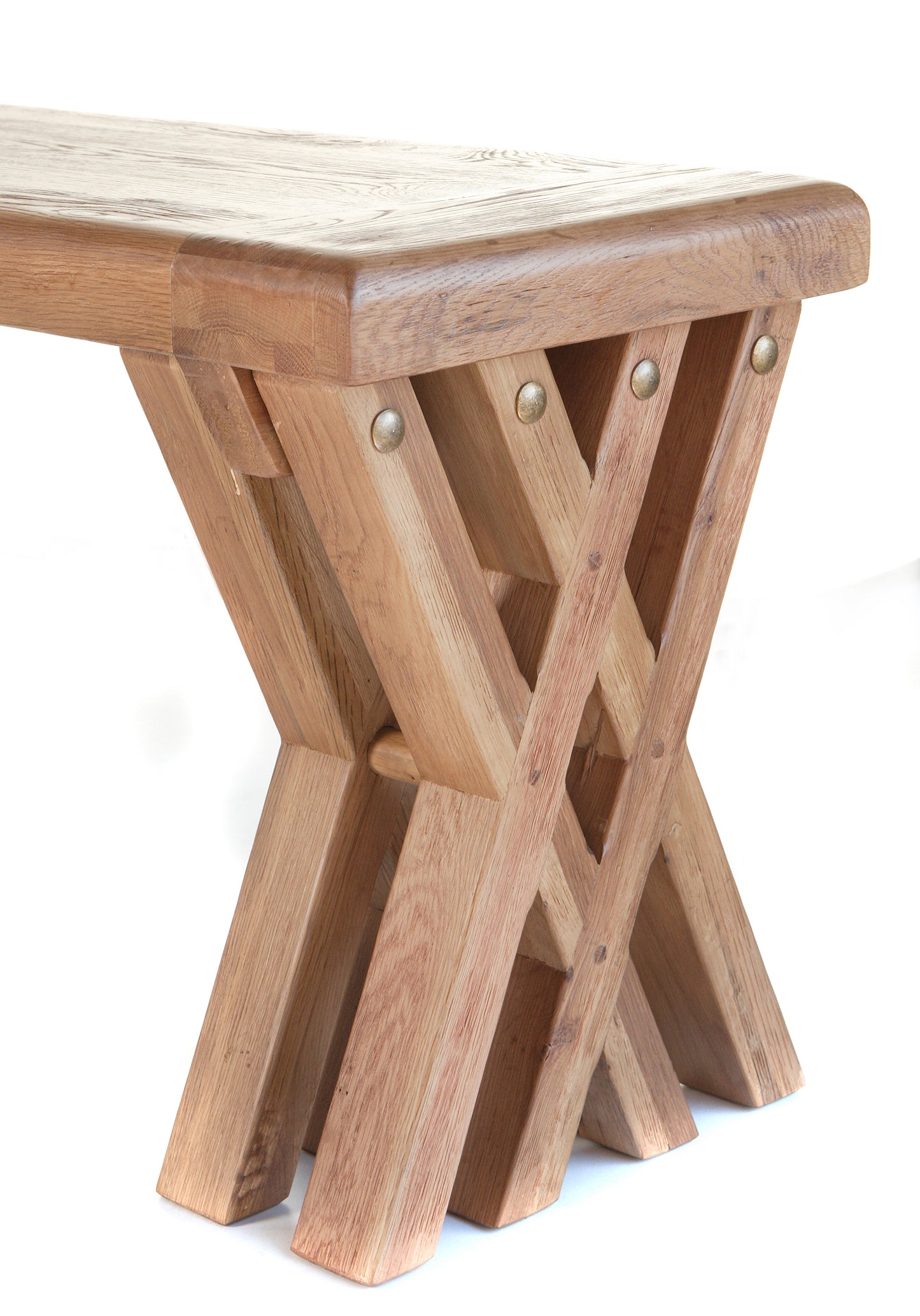 Cologne 2m Oak bench