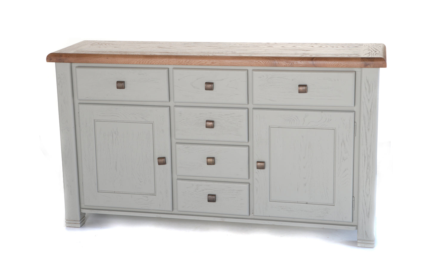Danube Oak sideboard painted French Grey