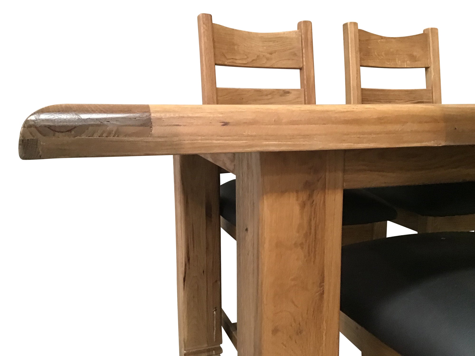 Danube Oak 1.4m Extension Dining Set