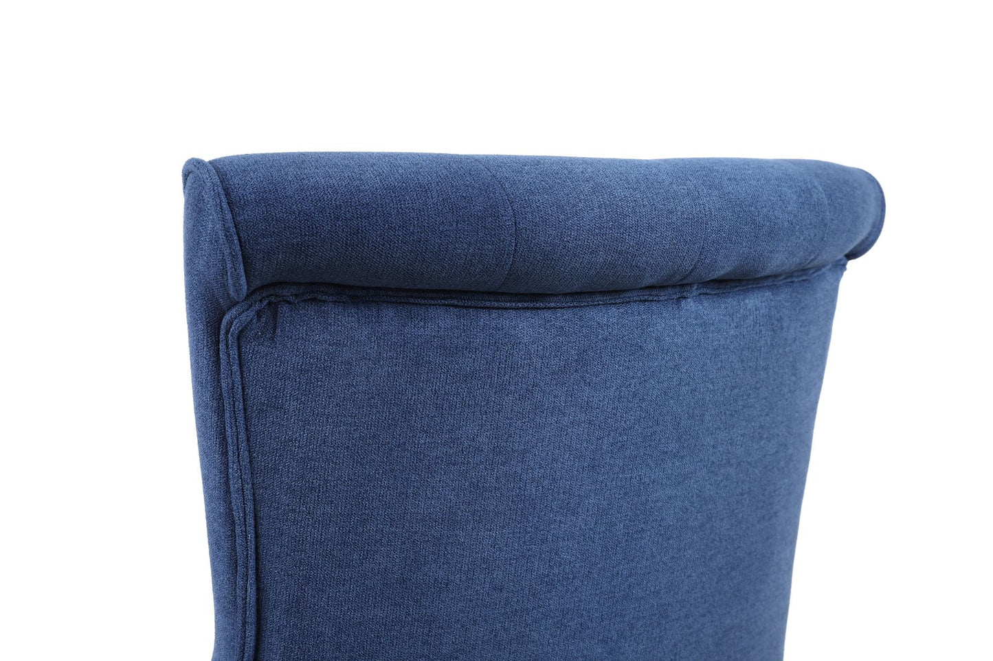 Kingston Chenille Blue Dining Chair