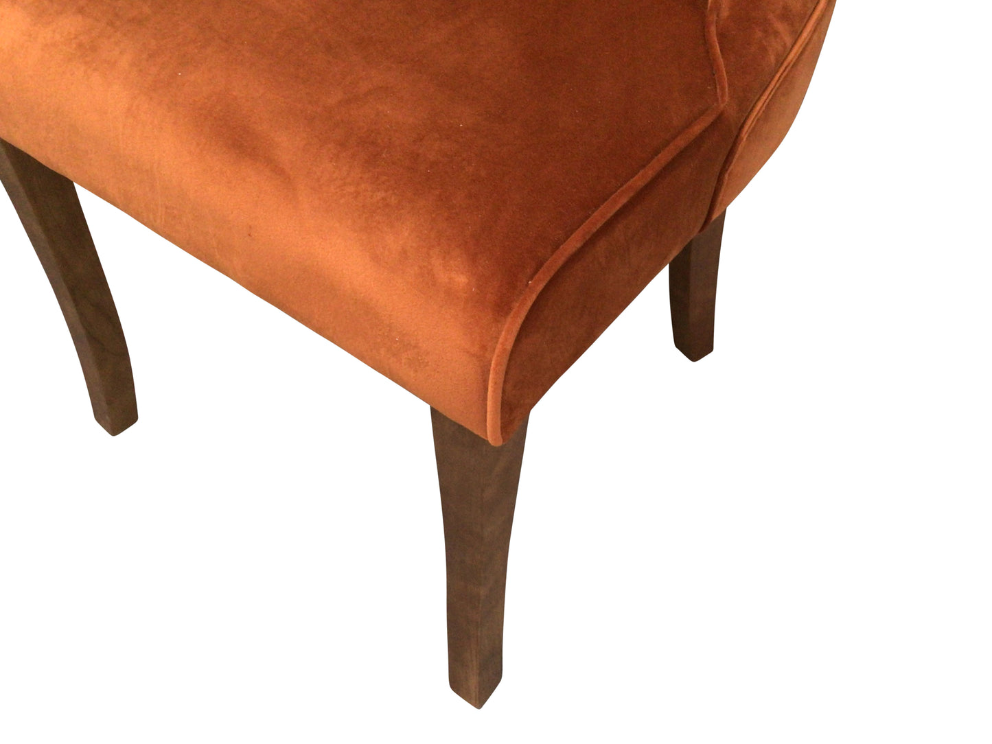 Kingston Rust Velvet Dining Chair