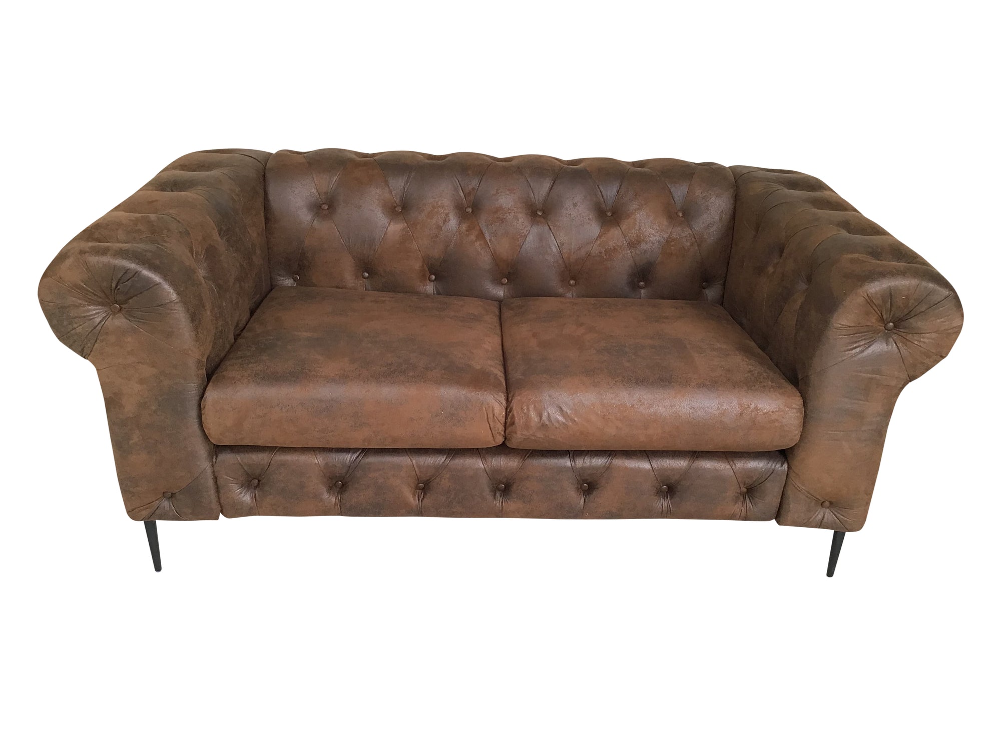 Portland Brown Large 2 Seater Sofa - PRE-ORDER