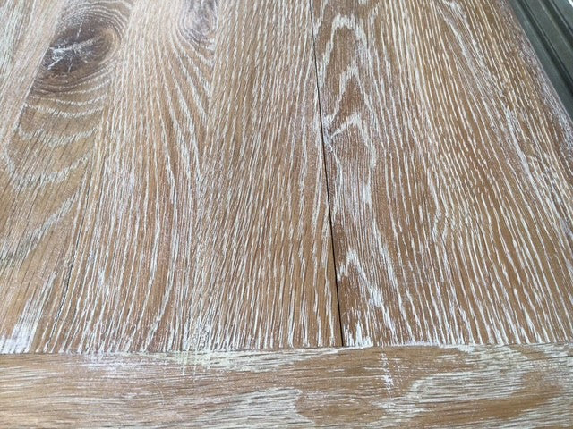 Danube Oak Large Sideboard painted Oyster with Ciffa finish - Ex Display