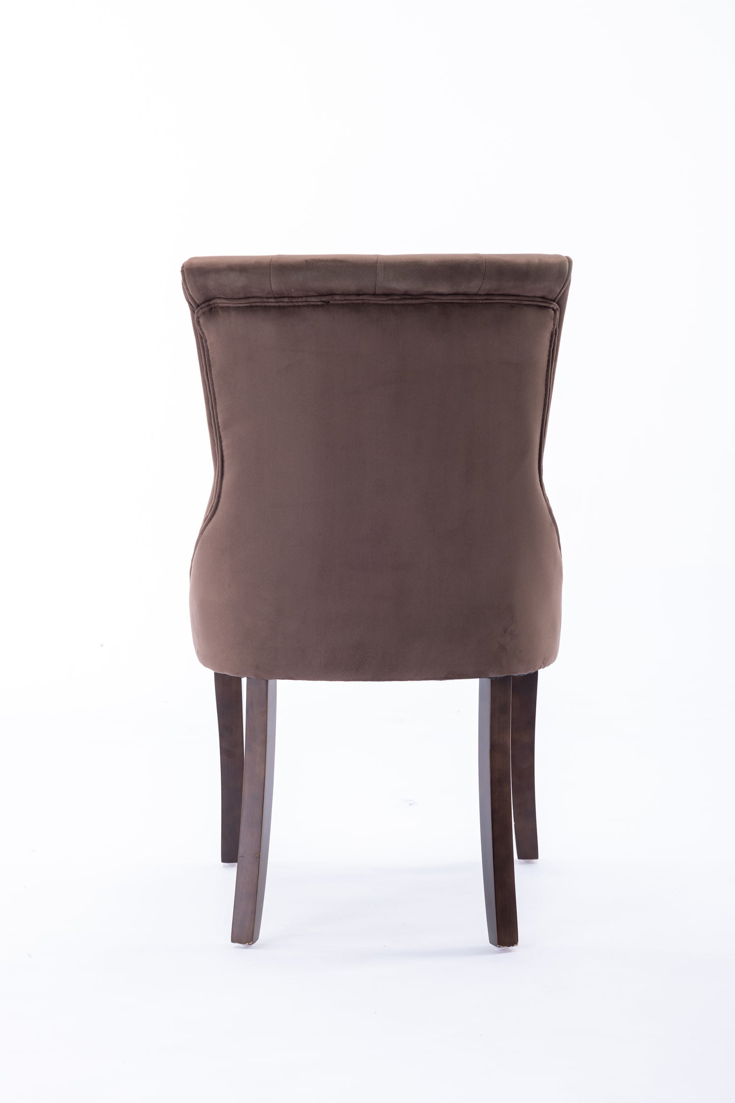 Kingston Brown Faux Suede Dining Chair