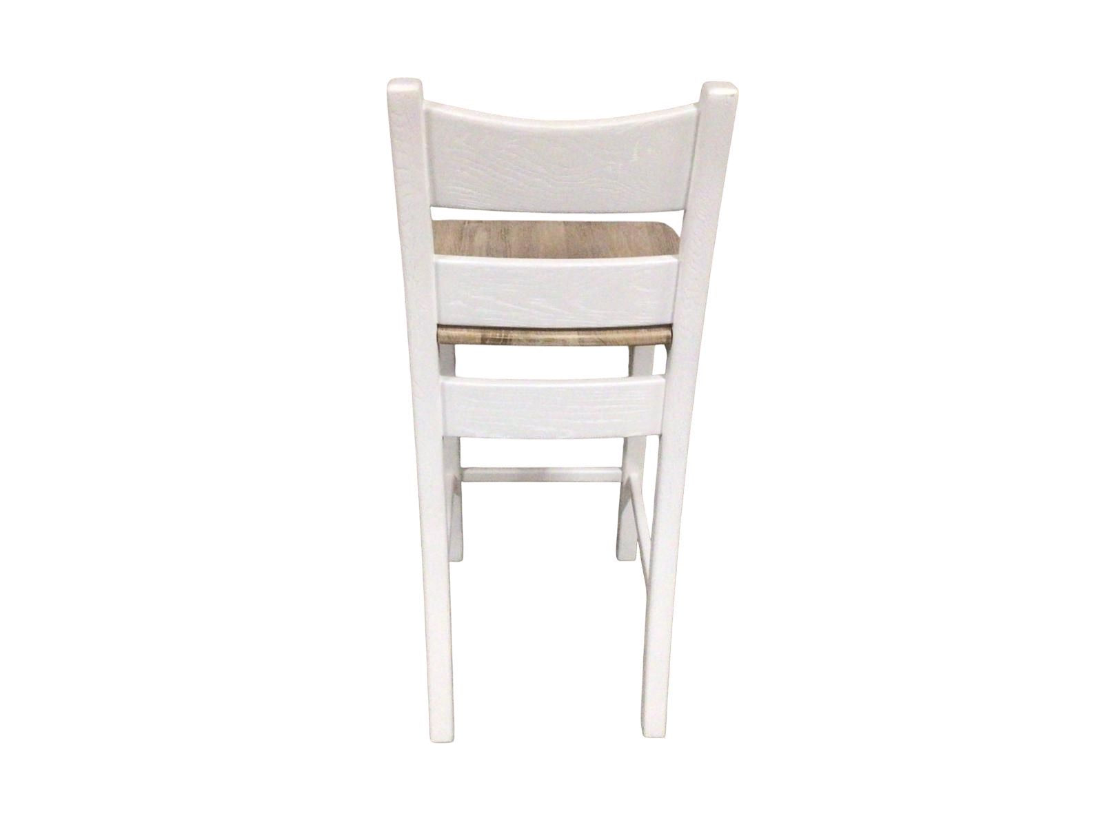 Danube Oak Bar Stool painted Off-White with a Ciffa Finish