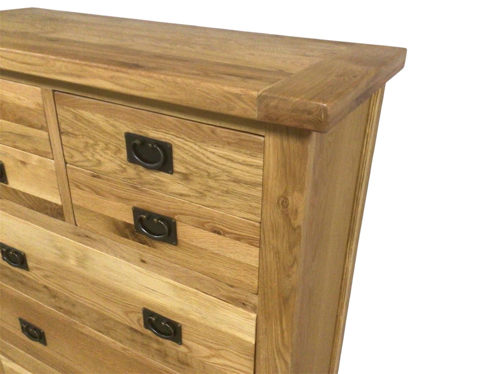 Vancouver Oak Chest of Drawers - Smooth Honey