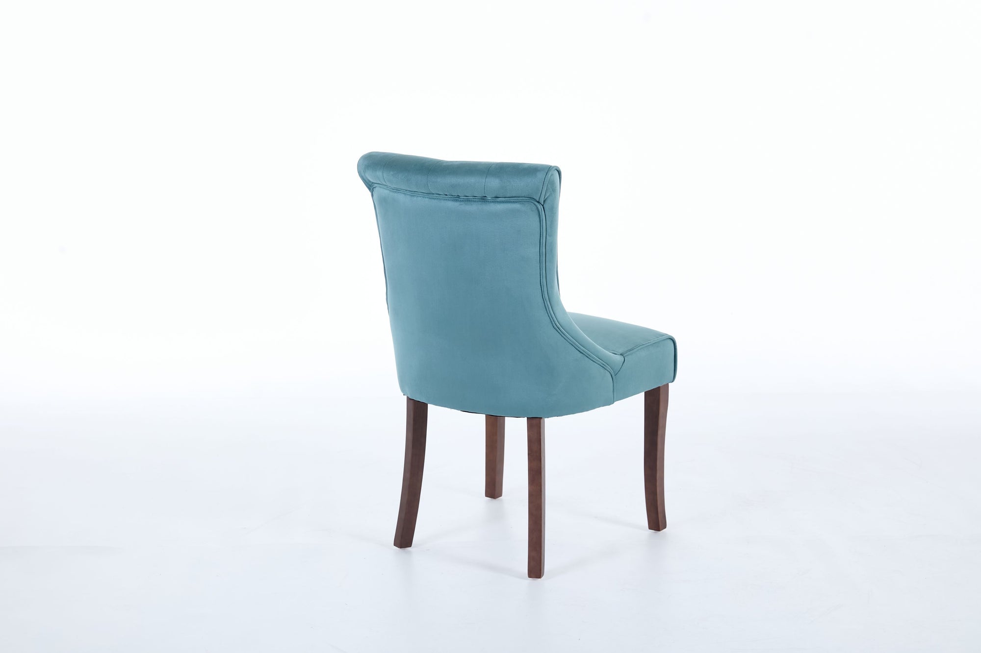Kingston Teal Faux Suede Dining Chair