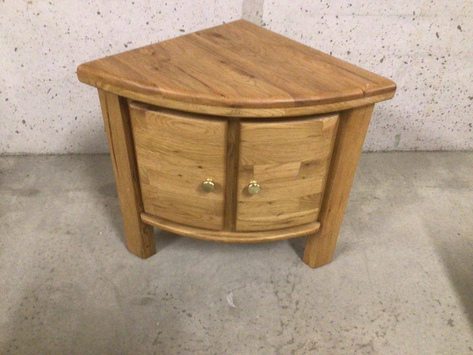 Loire Oak Small Corner Unit