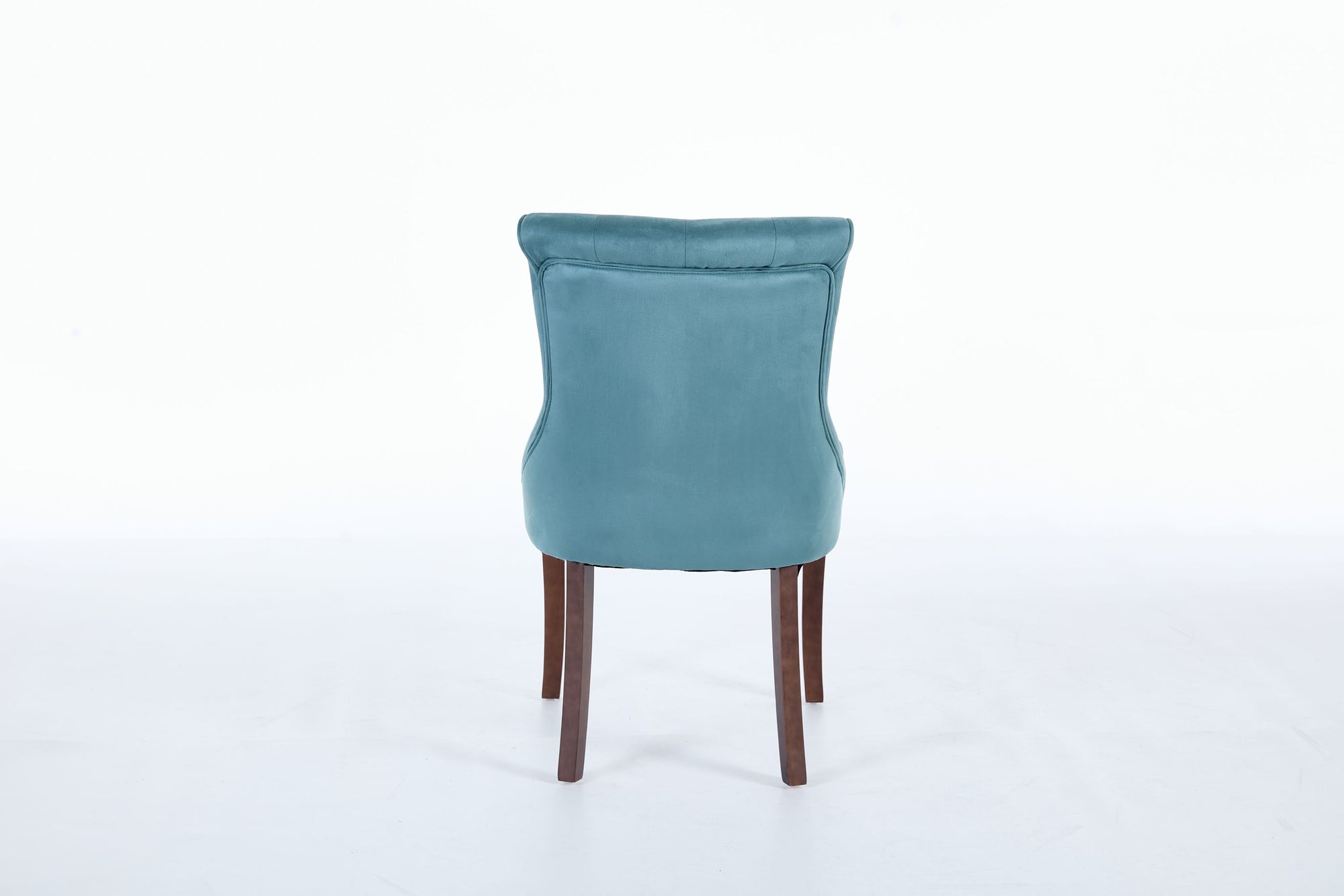 Kingston Teal Faux Suede Dining Chair