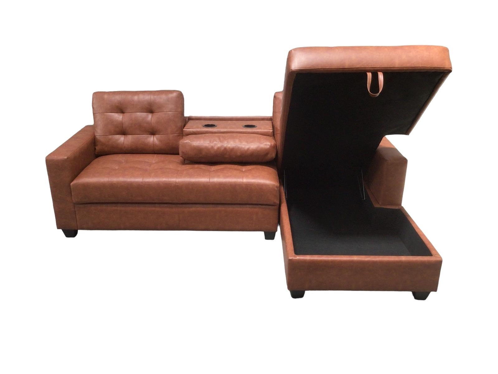 Oldtown Tan Corner Sofa