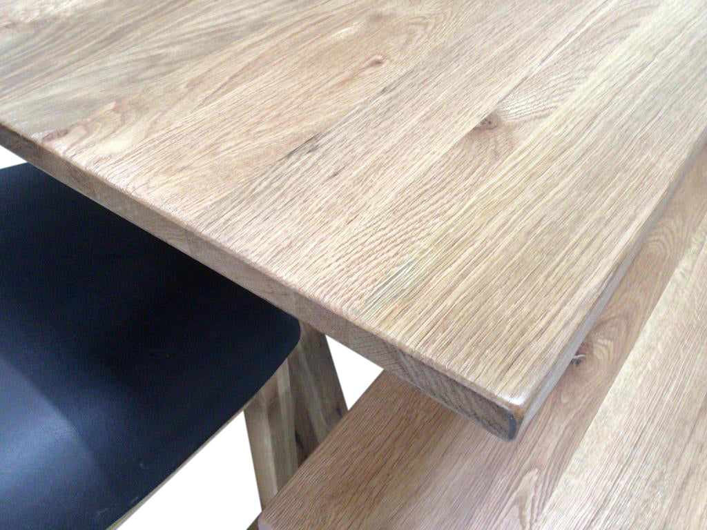 Moonwalk Solid Oak 2m Dining Set