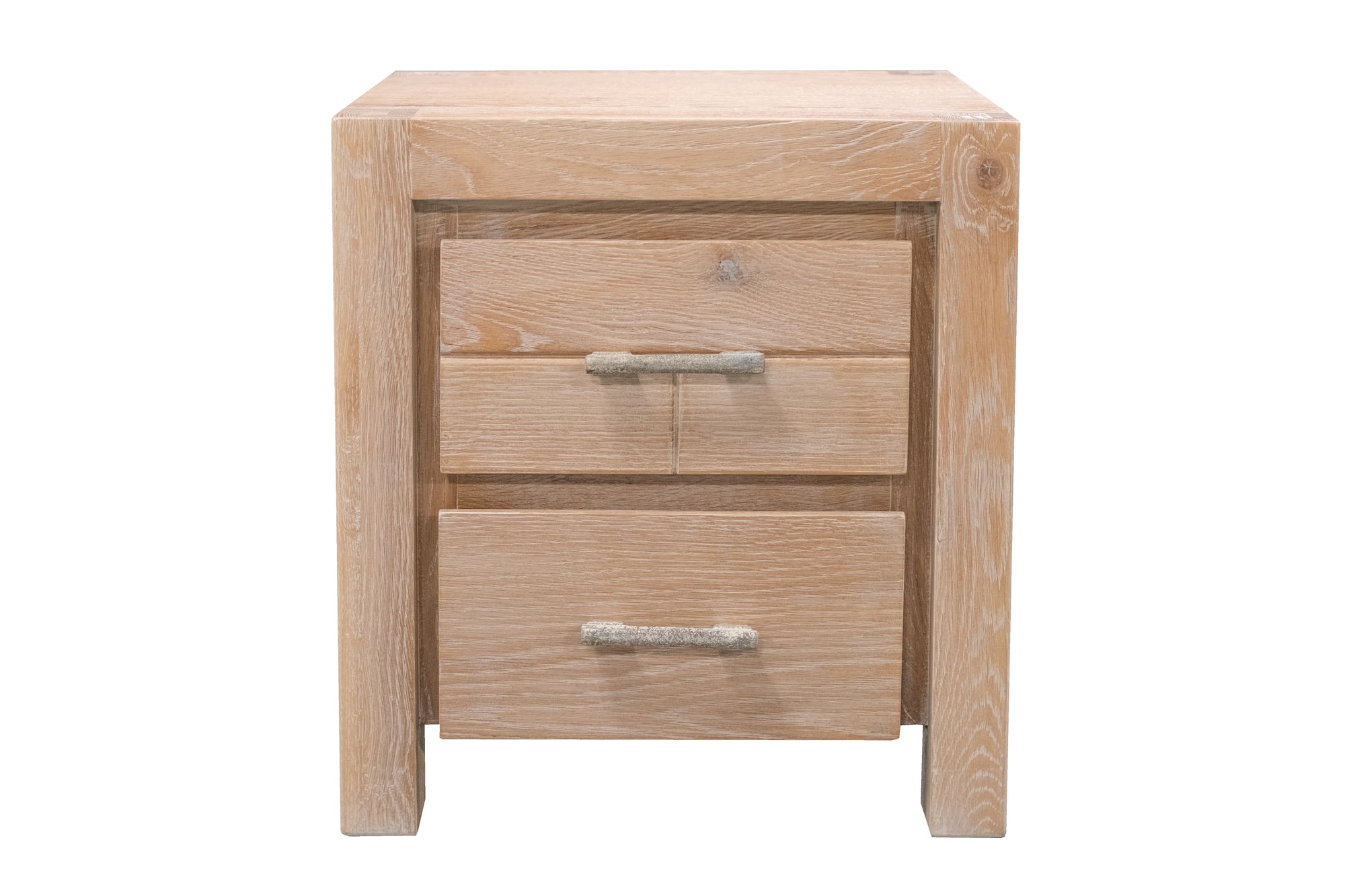 Amalfi Oak Bedside Locker with a Ciffa Finish