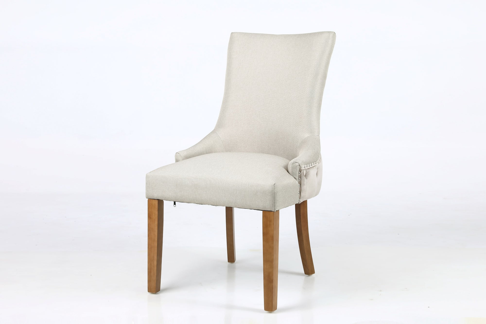 Heather Beige Two Tone Upholstered Dining Chair
