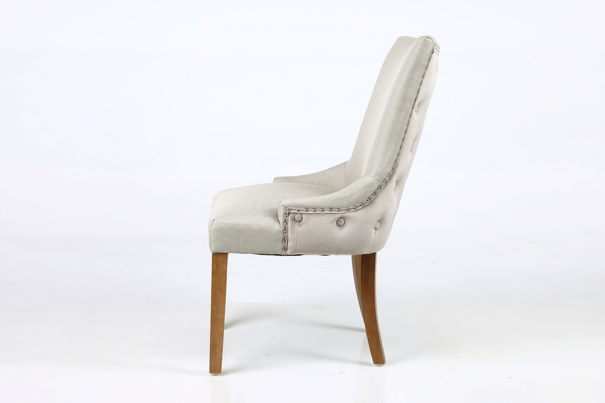 Heather Beige Two Tone Upholstered Dining Chair