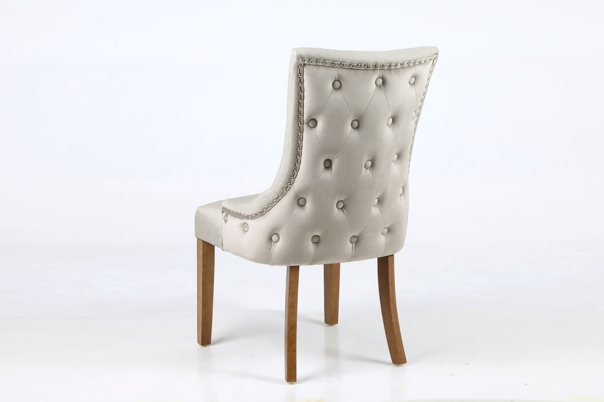 Heather Beige Two Tone Upholstered Dining Chair
