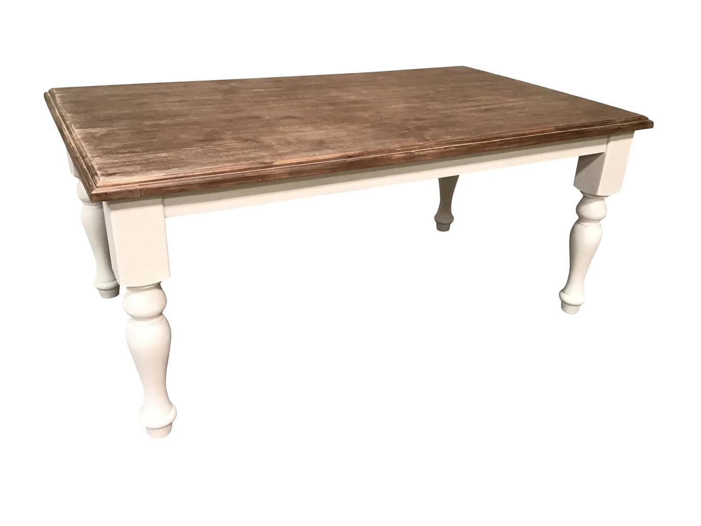 Biarritz 1.4m Dining Table painted Off White - Ex Display Model