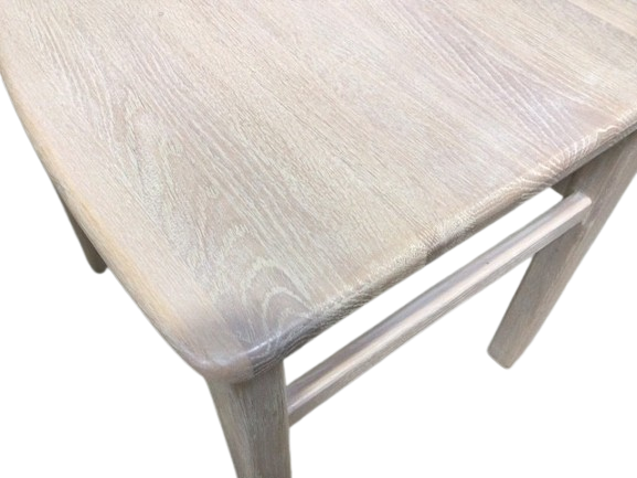 Dakota Solid Oak Cross Back Dining Chairs Full Ciffa