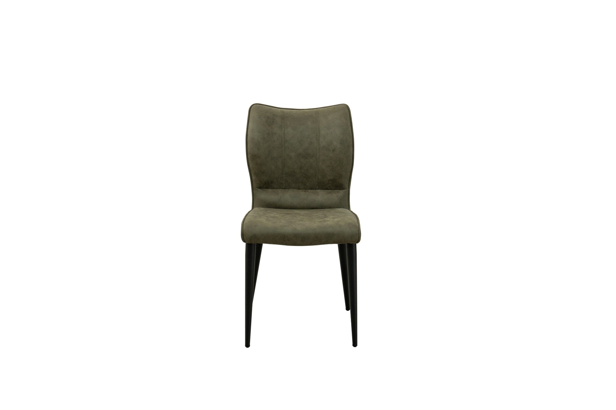 Nina Green Upholstered Faux Suede Dining Chair