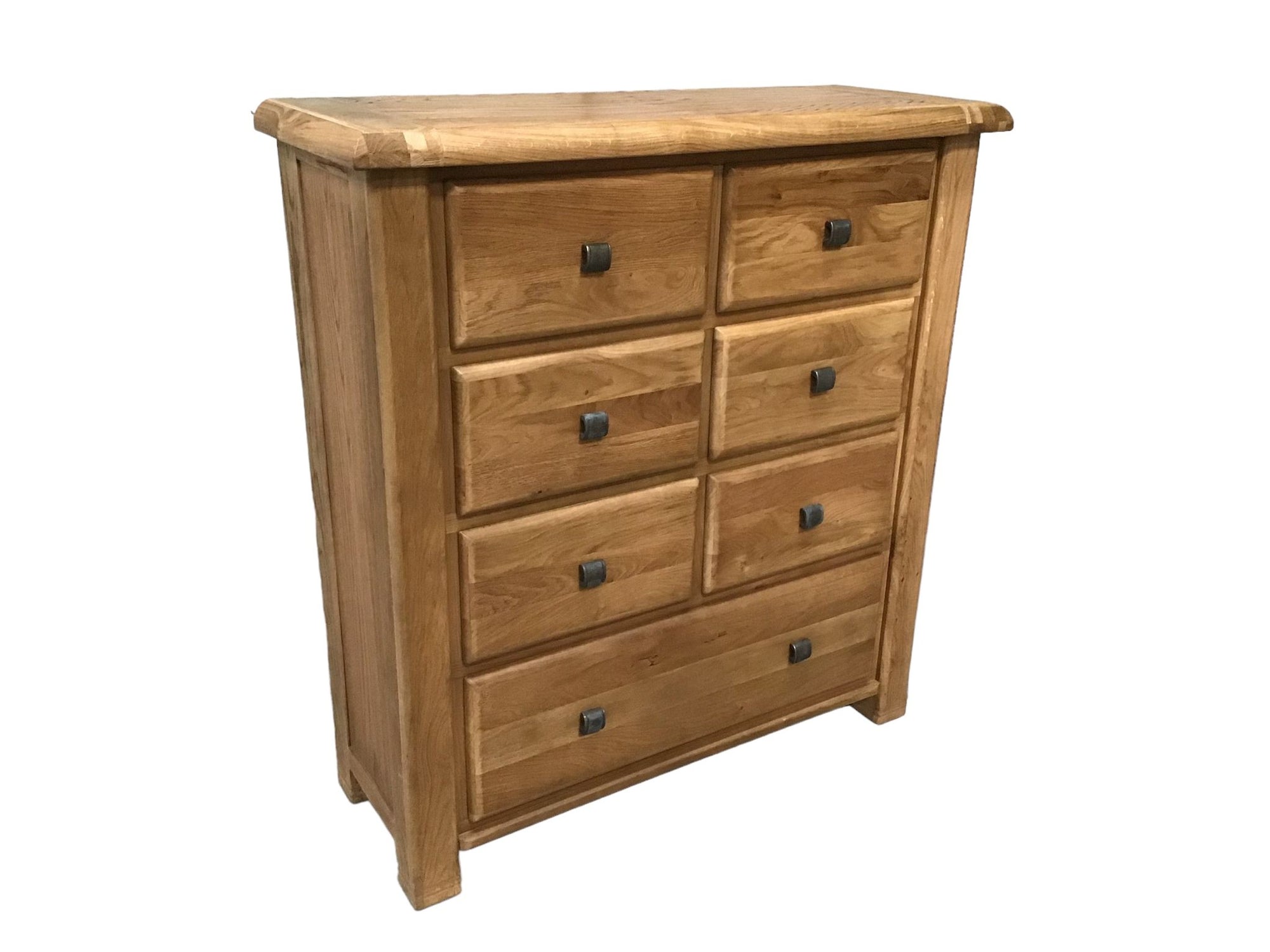 Danube Oak 7 Drawer Chest