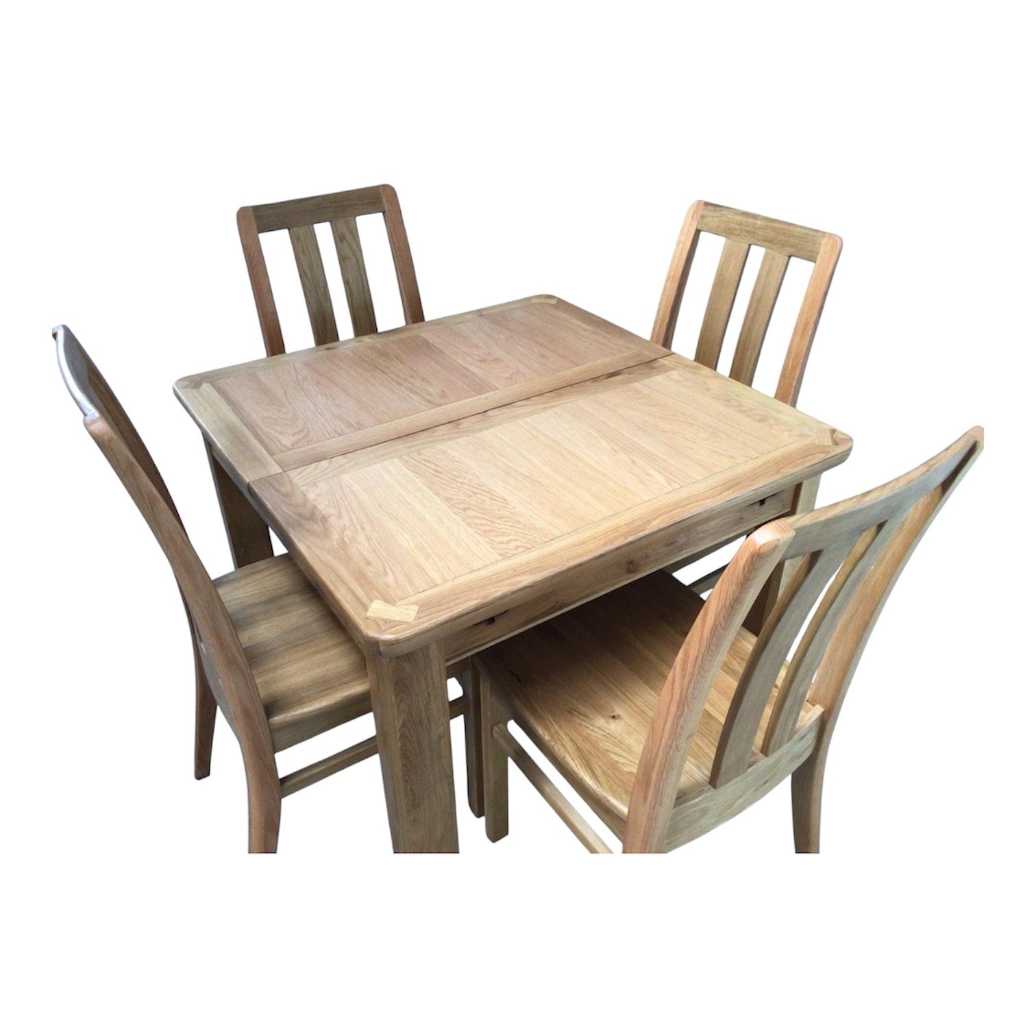 Dakota Oak 90cm Extension Dining Set