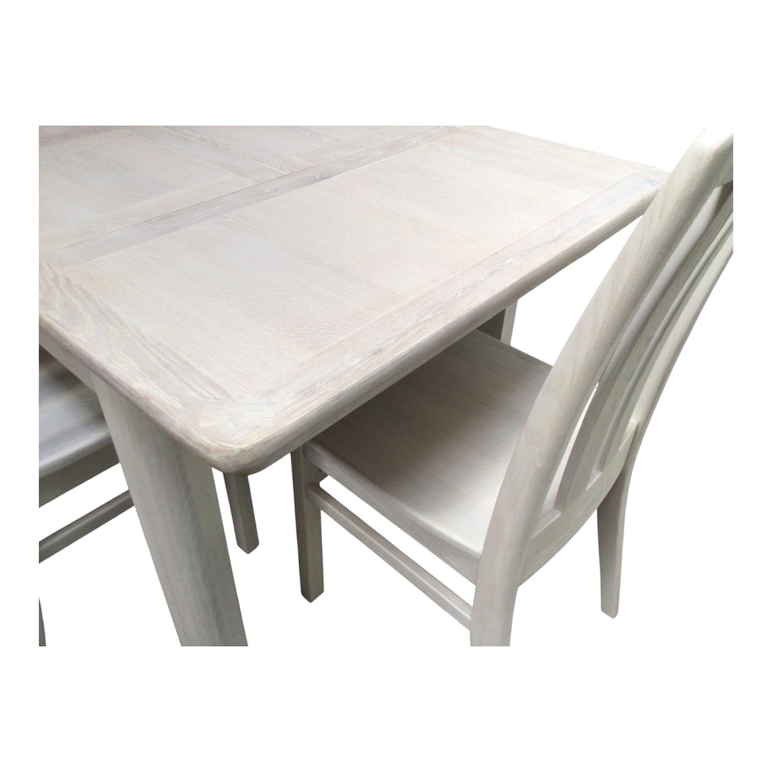 Dakota Oak 90cm Extension Dining Set with a Ciffa Lime Wash Finish
