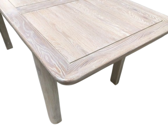 Dakota Solid Oak 1.3m Ext Dining Table - Full Ciffa Finish