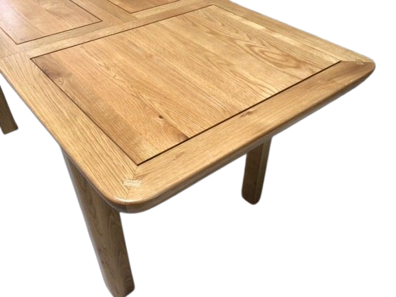 Dakota Solid Oak 1.3m Ext Dining Table