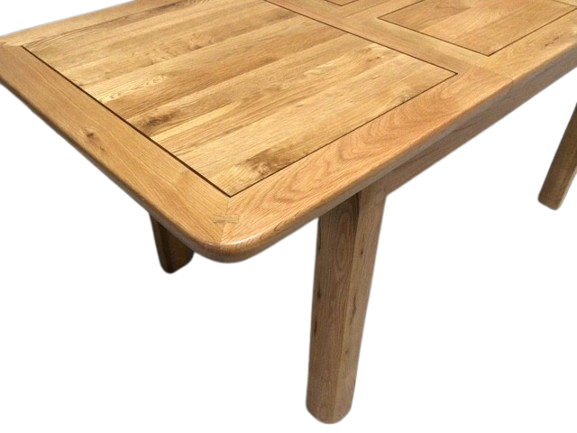 Dakota Solid Oak 1.3m Ext Dining Table