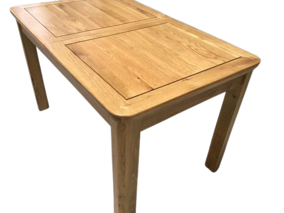 Dakota Solid Oak 1.3m Ext Dining Table