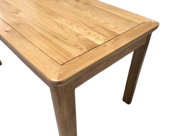 Dakota Oak 1.4m Fixed Top Dining Table