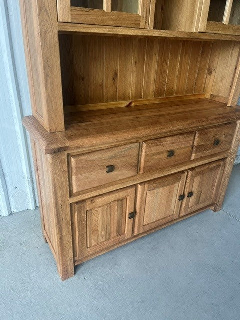 Danube Oak Large Buffet Hutch
