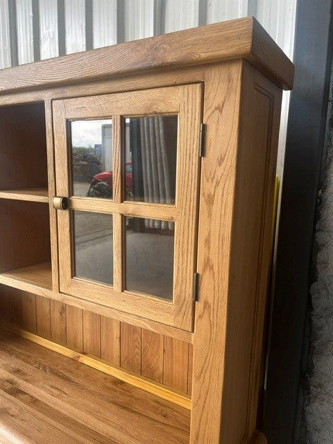 Danube Oak Large Buffet Hutch