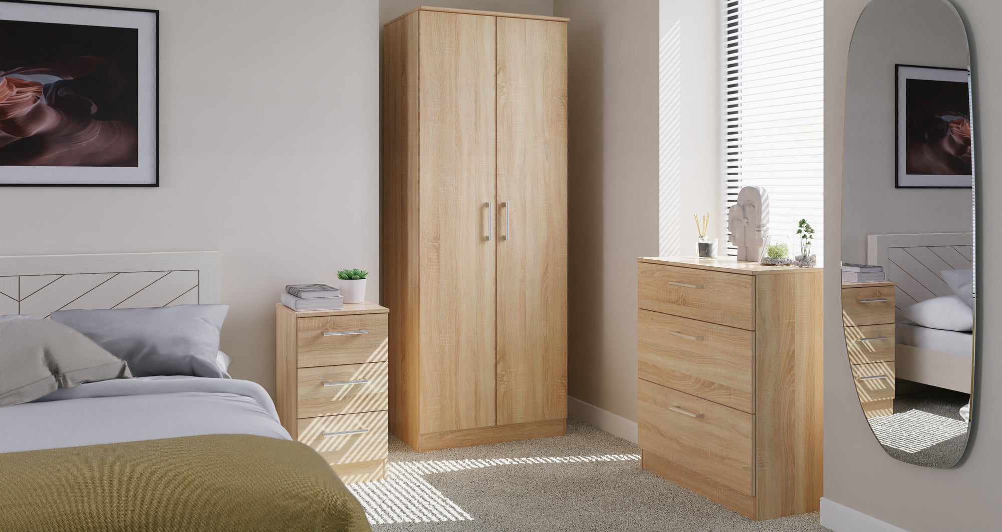 Devon Bedroom Package - 3 Piece