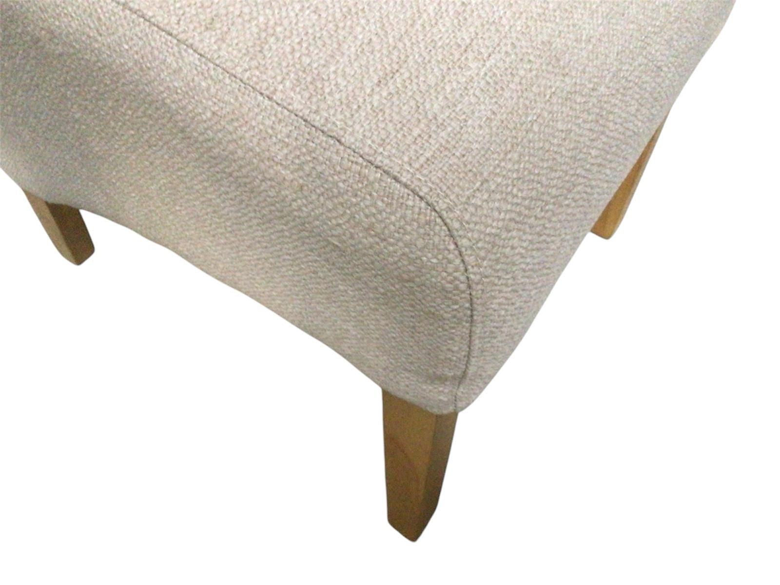 Hudson Beige Linen Dining Chair