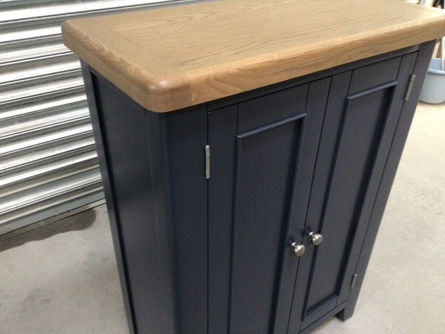 Kettle Shoe Cabinet painted Blue