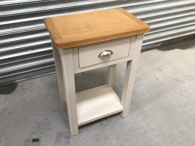 Kettle Telephone Table painted Truffle